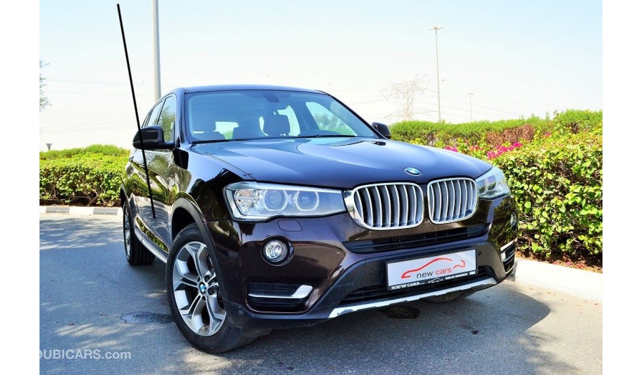 BMW X3 - ZERO DOWN PAYMENT - 1,880 AED/MONTHLY - UNDER WARRANTY