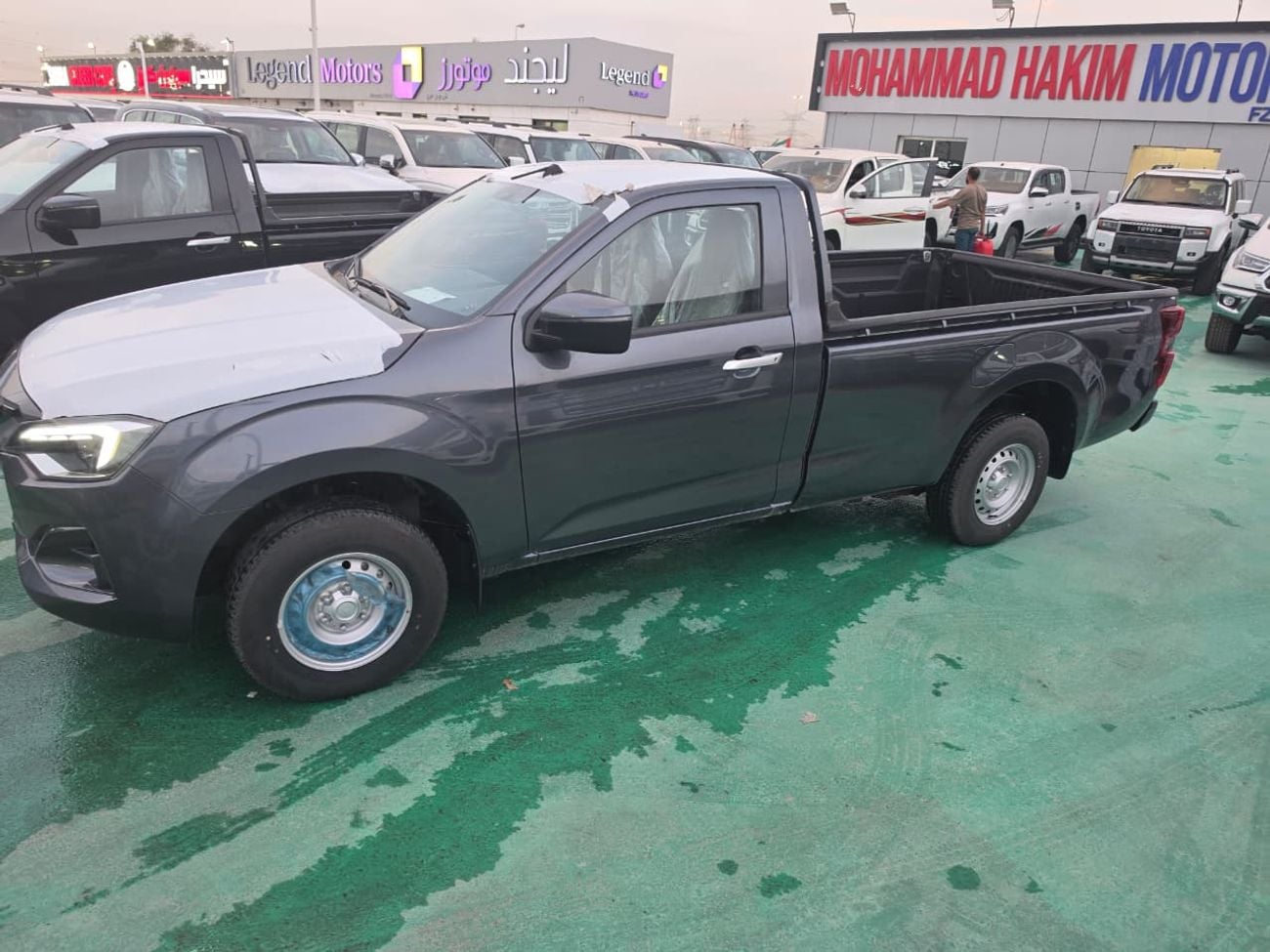 إيسوزو D ماكس Isuzu D-MAX Single Cab 1.9 Diesel 2026 – غمارة واحدة | 1.9 ديزل | أوتوماتيك | رمادي