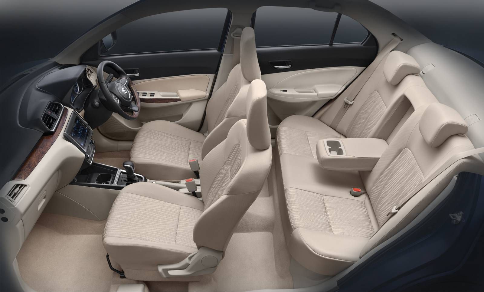 Suzuki Dzire interior - Seats