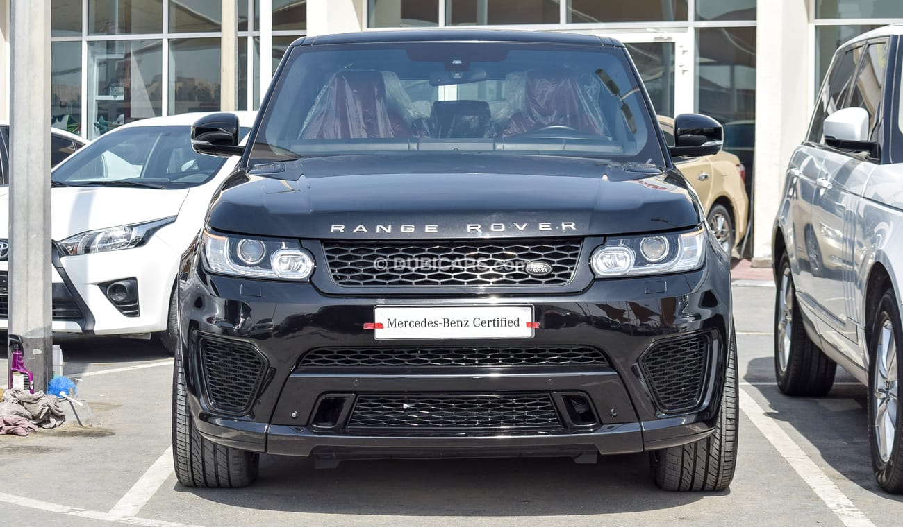 Land Rover Range Rover Sport With Sport SVR Badge
