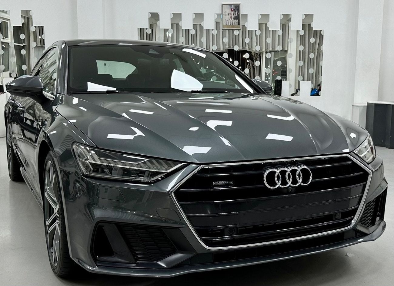 Audi A7 55 TFSI quattro S-Line Style & Comfort package GCC .. FSH .. Original Paint ., S line .. Perfect Con