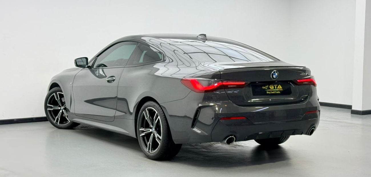 BMW 420i M SPORT 2021 BMW 420i M-Sport Coupe, Warranty, Full BMW Service History, Excellent Condition, GCC