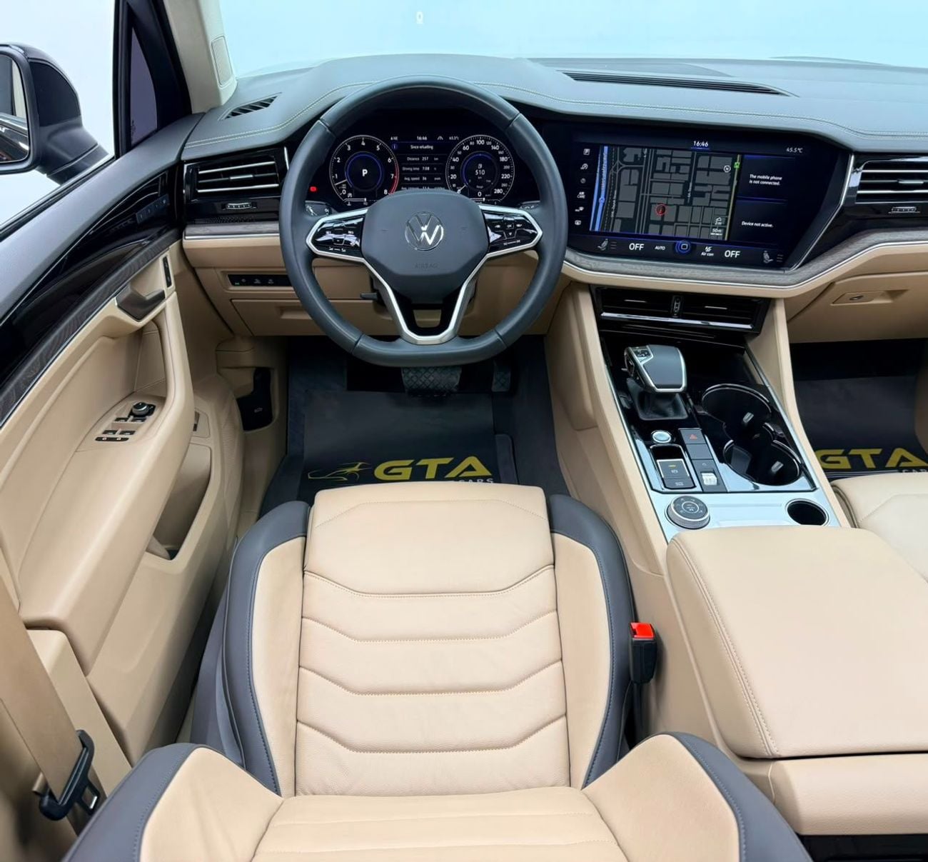 Volkswagen Touareg 2023 Volkswagen Touareg Atmosphere Plus, 2029 VW Warranty + Service Pack, Low Km, Fully Loaded, GCC