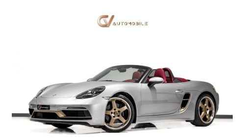 Porsche 718 Boxster 25 Years GCC Spec - With Warranty