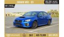 Subaru Impreza WRX STI Std AED 1,293/month | 2017 | SUBARU WRX - STI | AWD | GCC | MANUAL TRANSMISSION | WARRANTY | S12