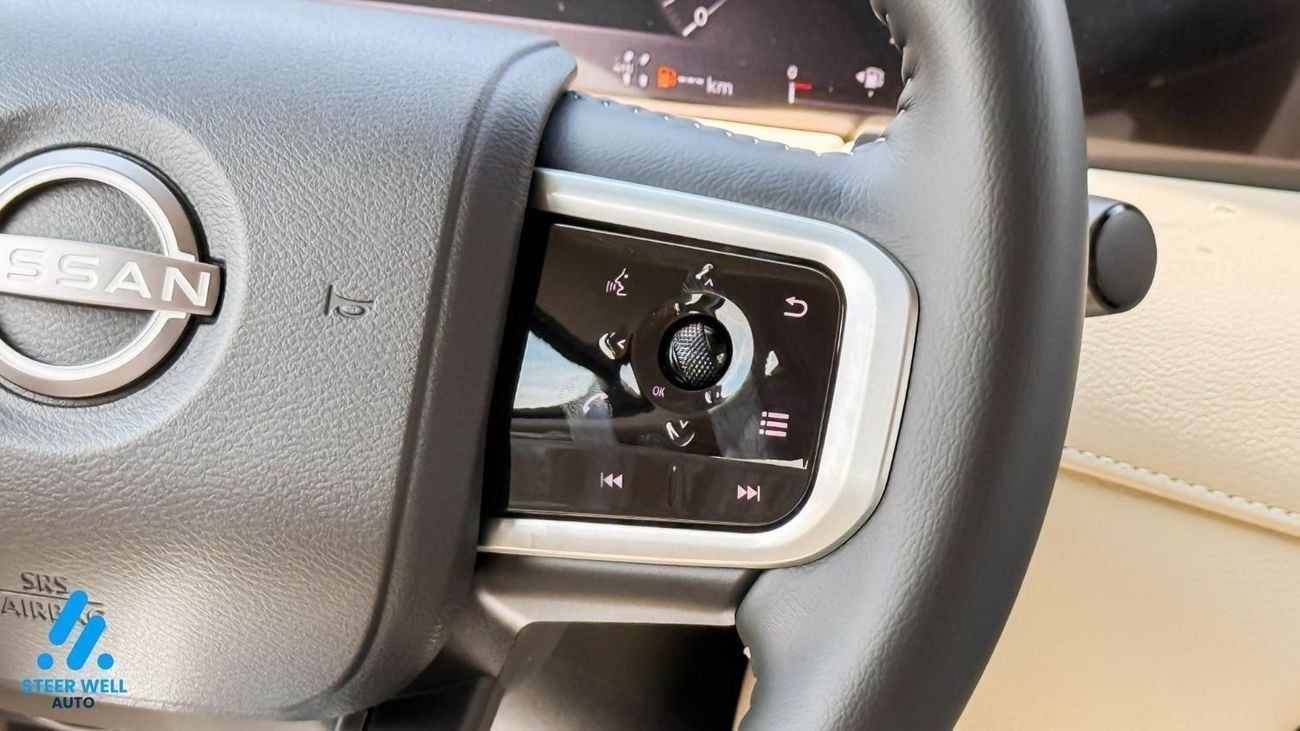 نيسان باترول 2026 LE T2 | 3.5L V6 Petrol | AWD | 9-Speed Automatic | 8 Seats | Full Safety