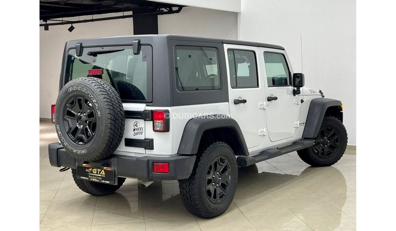 Jeep Wrangler Unlimited Willys Wheeler Unlimited Willys Wheeler 2018 Jeep Wrangler Unlimited Willys, Full Service