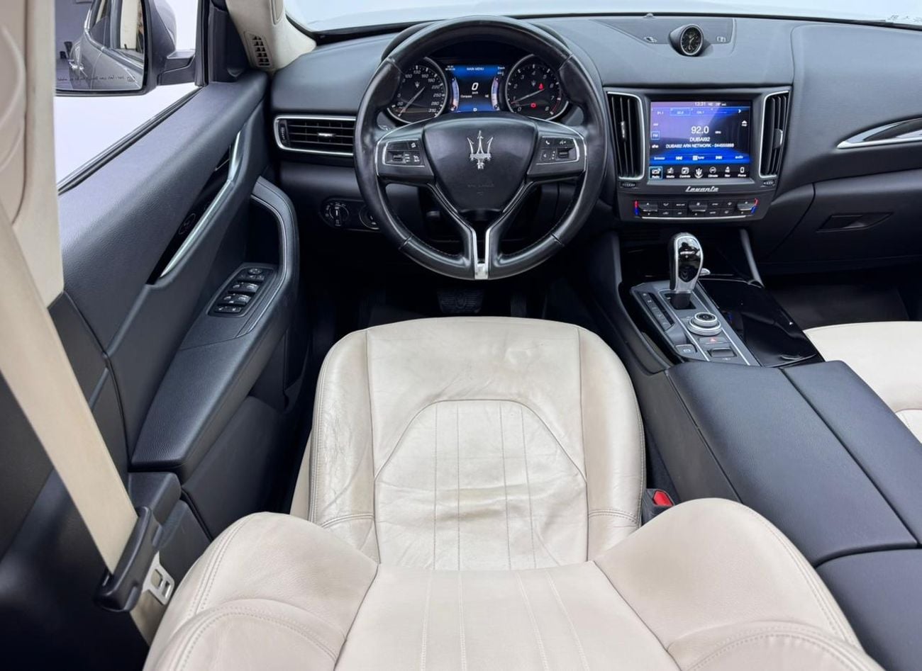 Maserati Levante Std 3.0L (345 HP) 2017 Maserati Levante, Full Maserati Service History, Excellent Condition, GCC