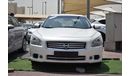 Nissan Maxima 2015 WHITE NUMBER 2 GCC NO ACCIDENT NO ACCIDENT PERFECT