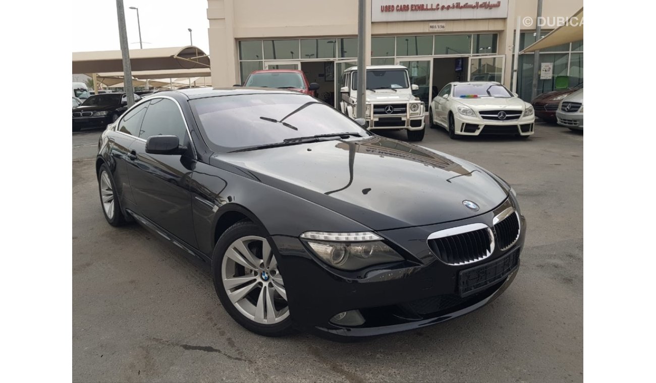 BMW 630i Bmw 630 model 2009 car prefect condition GCC car full service full option