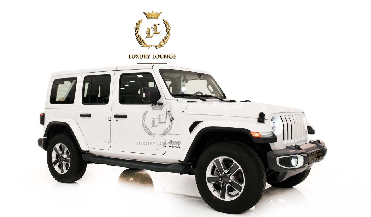 جيب رانجلر UNLIMITED SAHARA,GCC SPECS,UNDER WARRANTY