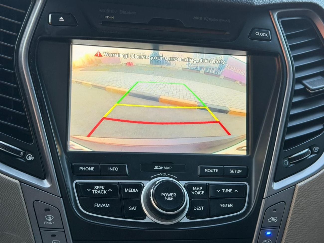 Hyundai Santa Fe fully loaded with panoramic sunroof