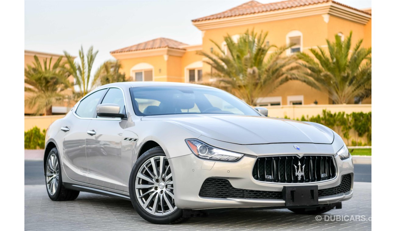 Maserati Ghibli S - GCC - AED 2,037 Per Month! - 0% DP