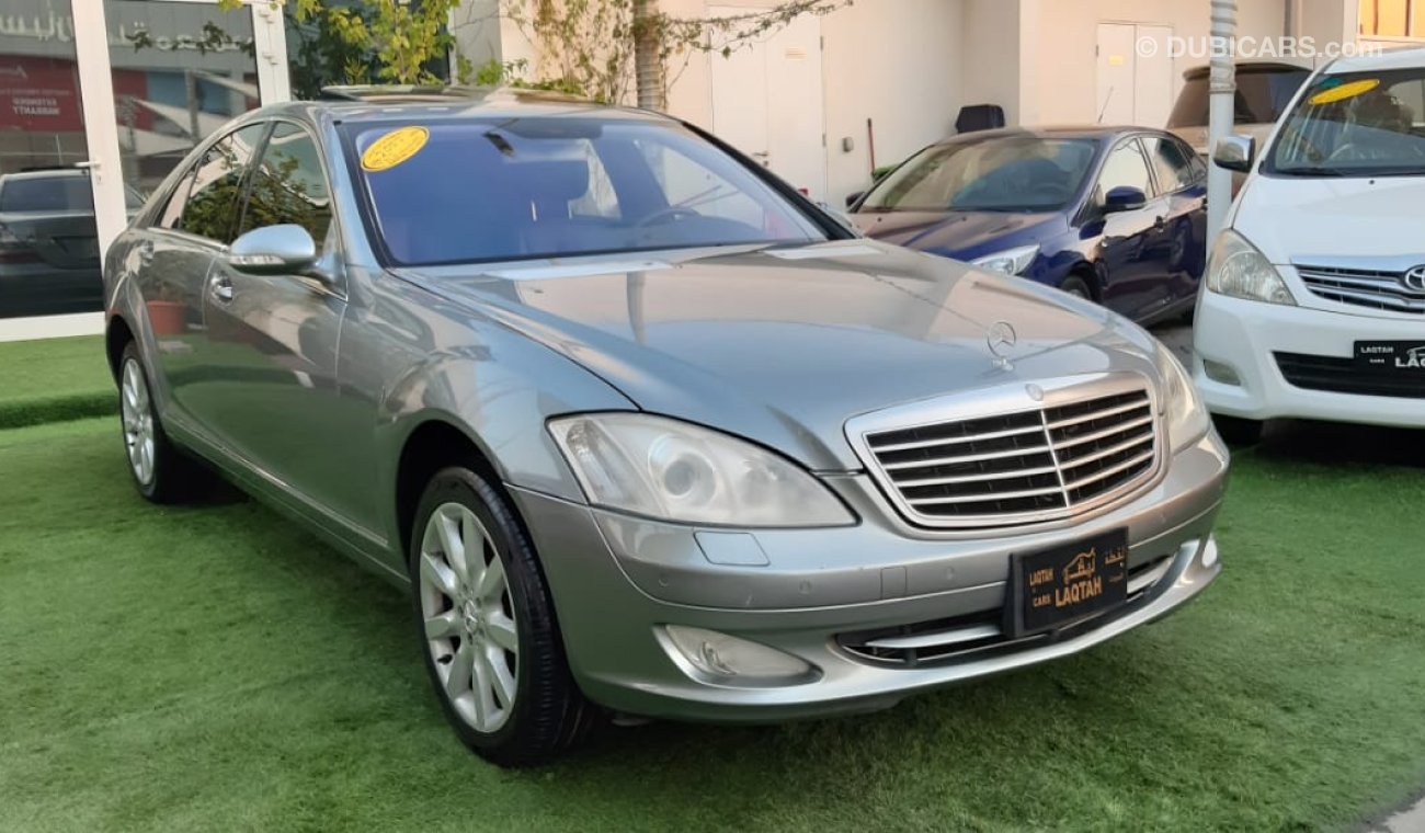 Mercedes-Benz S 500 Import - number one - hatch - leather - sensors - screen - wheels - without accidents in excellent c