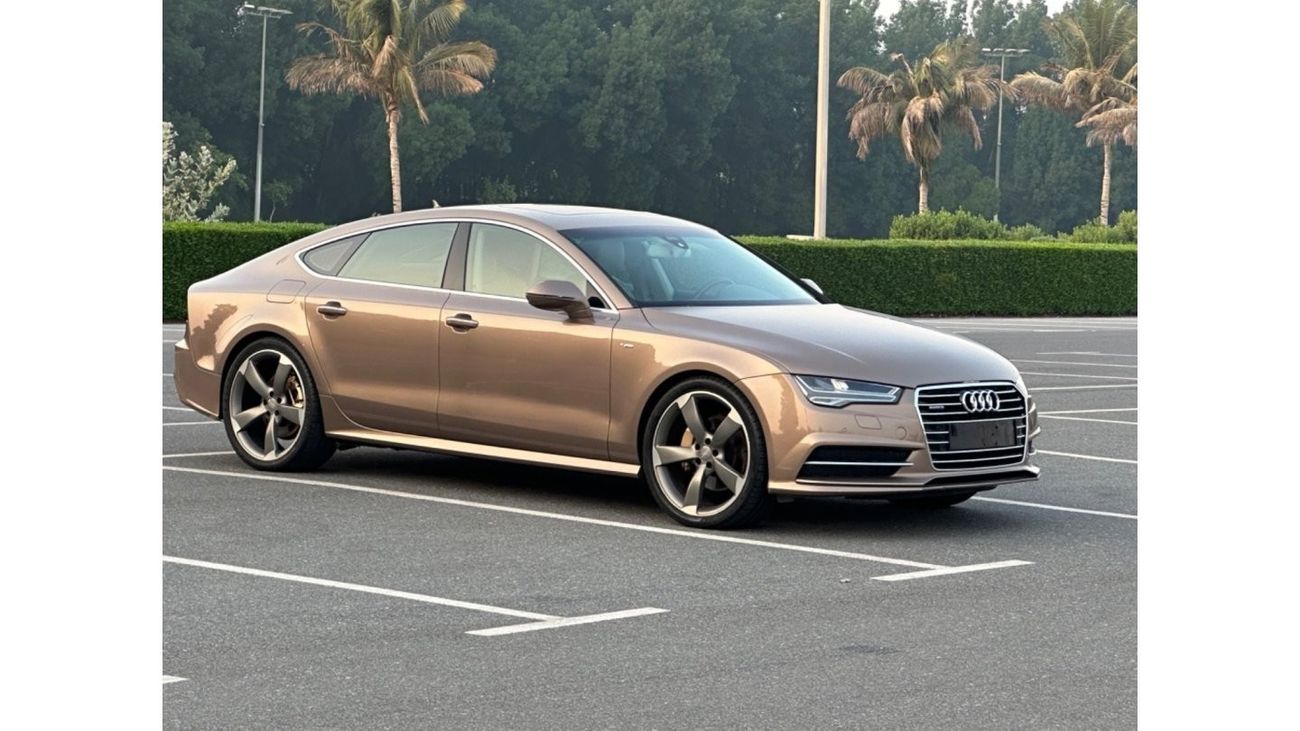 Audi A7 35 FSI quattro Exclusive MODEL 2015 GCC CAR PERFECT CONDITION INSIDE AND OUTSIDE FULL OPTION PANORAM