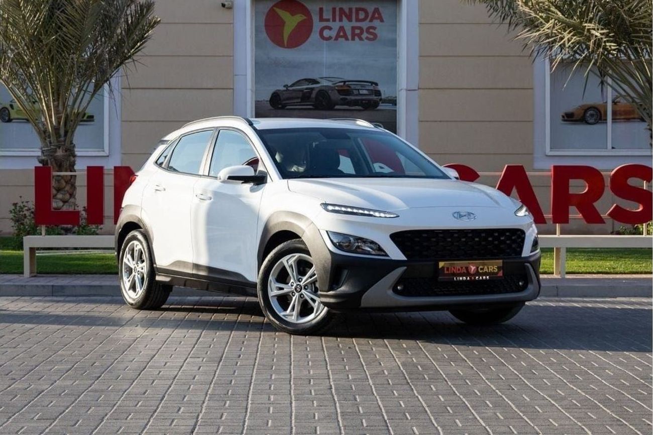Hyundai Kona Hyundai Kona 2023 GCC under Agency Warranty with Flexible Down-Payment.