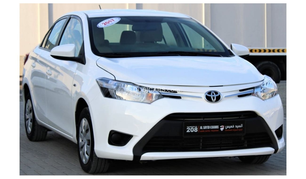 تويوتا يارس تويوتا يارس 2017 خليجي بحالة ممتازة بدون حوادث نظيفه جدا من الداخل والخارج