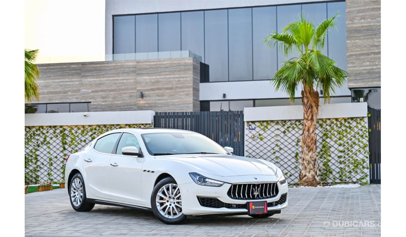 Maserati Ghibli 3,701 P.M | 0% Downpayment | Immaculate Condition