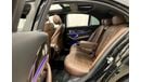 Mercedes-Benz E 63 AMG 2017 Mercedes AMG E 63 S 4MATIC+, Full Service History, Warranty, GCC