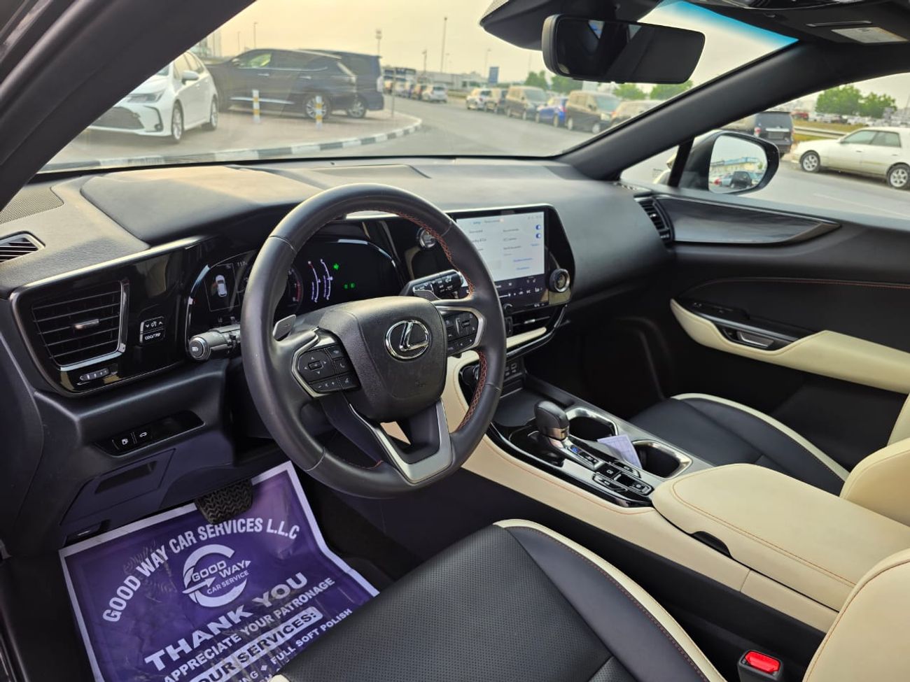 Lexus NX 250 2023 Model NX250 Full option Sunroof , Parking sensore