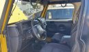 Jeep Wrangler JEEP WRANGLER 2002 YELLOW