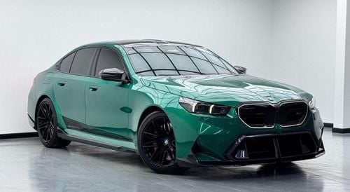 بي أم دبليو M5 2025 BMW M5 Full Carbon, Full PPF, Agency Warranty & Service Pack, Full Service History, GCC