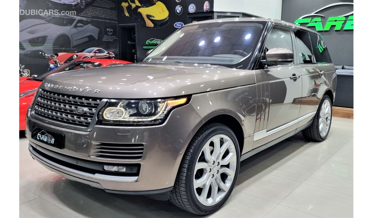 لاند روفر رانج روفر إتش أس إي RANGE ROVER VOGUE HSE 2016 GCC FULL SERVICE HISTORY WITH ONLY 131K KM IN PERFECT CONDITION 159K AED