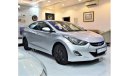 هيونداي إلانترا Hyundai Elantra 2014 Model!! in Silver Color! GCC Specs