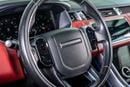 Land Rover Range Rover Sport GCC-22 Inch Rims-Black Contracting Roof-Red Interior