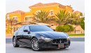 Maserati Ghibli S | 1,939 P.M | 0% Downpayment | Full Option | Low Mileage