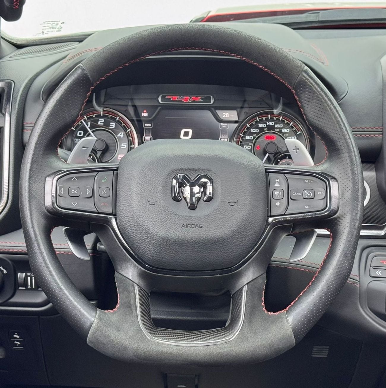 RAM 1500 TRX Crew Cab 6.2L 2022 Dodge Ram 1500 TRX, 2027 Dodge Warranty, Dodge Service History, GCC