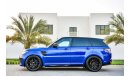 Land Rover Range Rover Sport SVR Supercharged - Warranty! - GCC - AED 6,114 PER MONTH - 0% DOWNPAYMENT