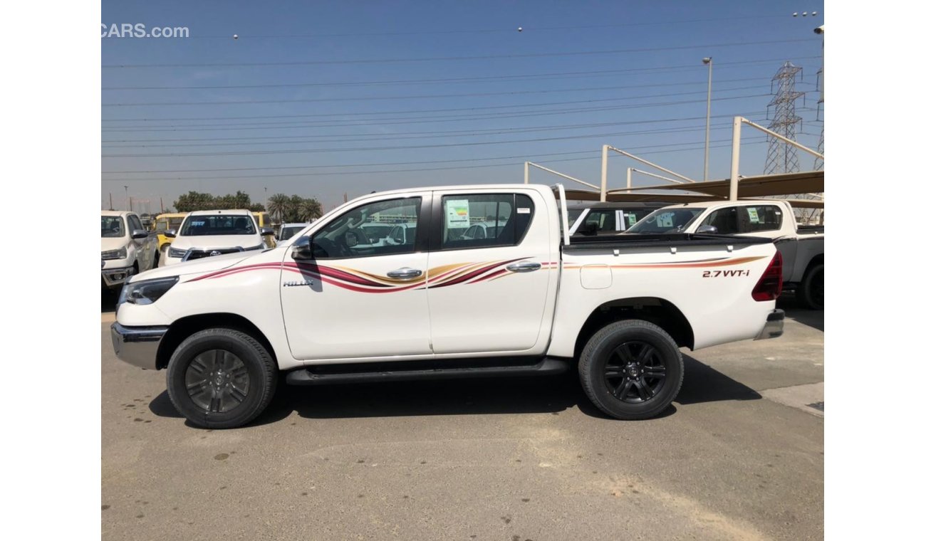 تويوتا هيلوكس 2021 Toyota Hilux 2.7L Petrol Automatic Full options with push start