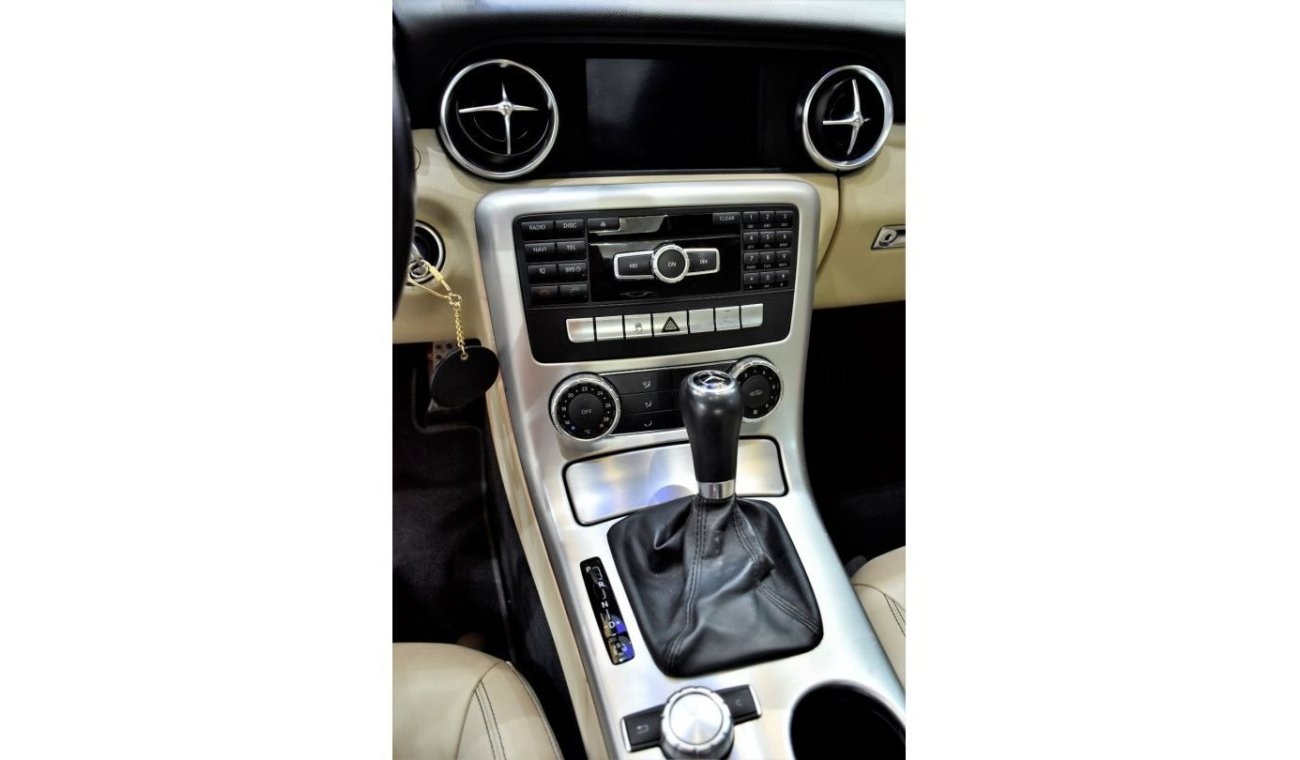 مرسيدس بنز SLK 250 EXCELLENT DEAL for our Mercedes Benz SLK 250 ( 2012 Model ) in White Color GCC Specs