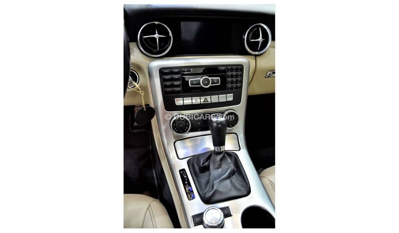 Mercedes-Benz SLK 250 EXCELLENT DEAL for our Mercedes Benz SLK 250 ( 2012 Model ) in White Color GCC Specs