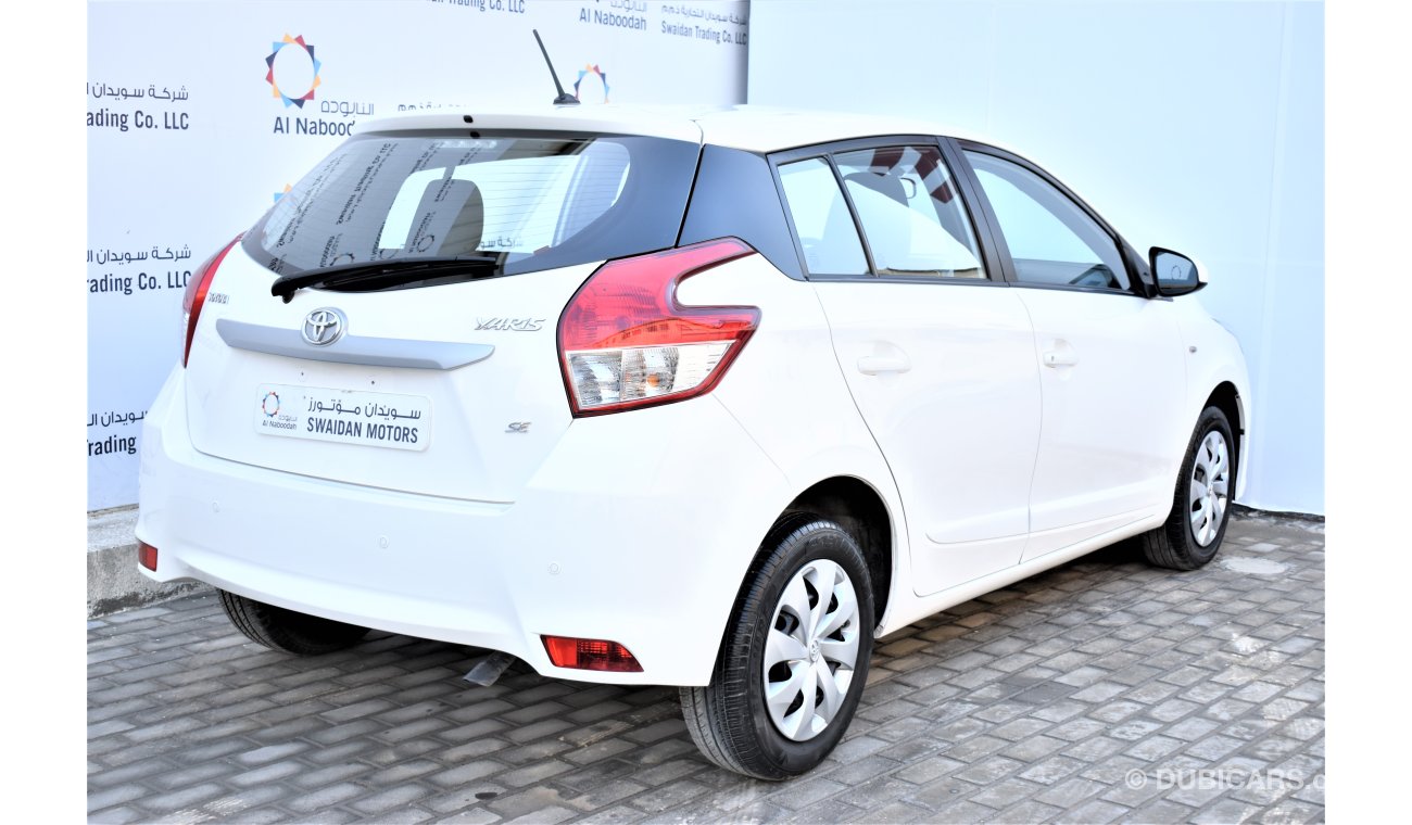 Toyota Yaris 1.3L SE HATCHBACK 2016 GCC SPECS DEALER WARRANTY