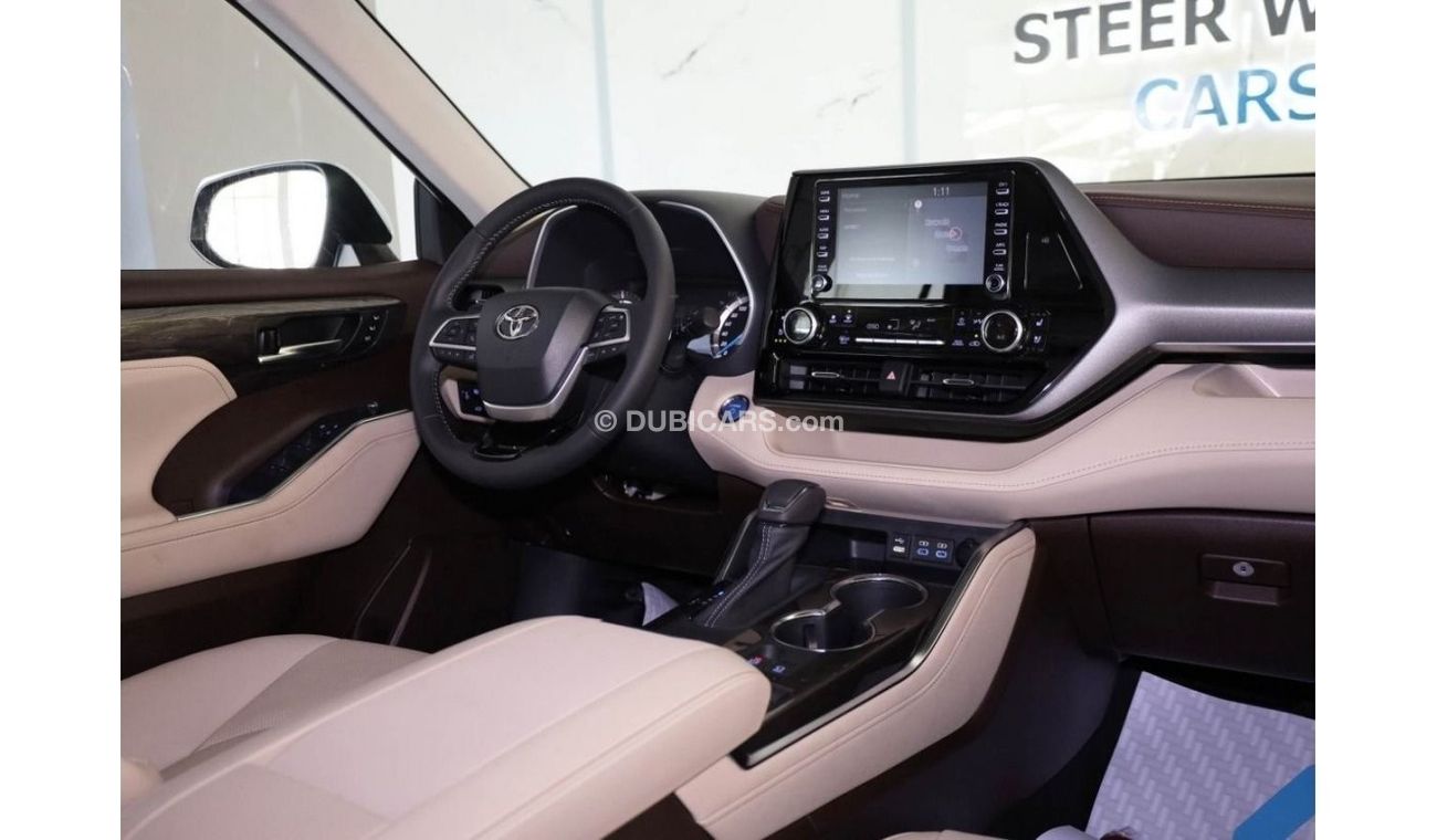 تويوتا هايلاندر LOWEST PRICE GUARANTEED 2022 | 2.5L LTD HEV A/T AWD SUV 4CYL WITH HEADUP DISPLAY AND FULL OPTION GCC