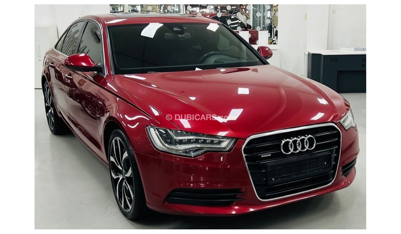 Audi A6 TFSI quattro S-Line TFSI quattro S-Line GCC .. 3,0T .. S line .. Perfect Condition .. V6 .