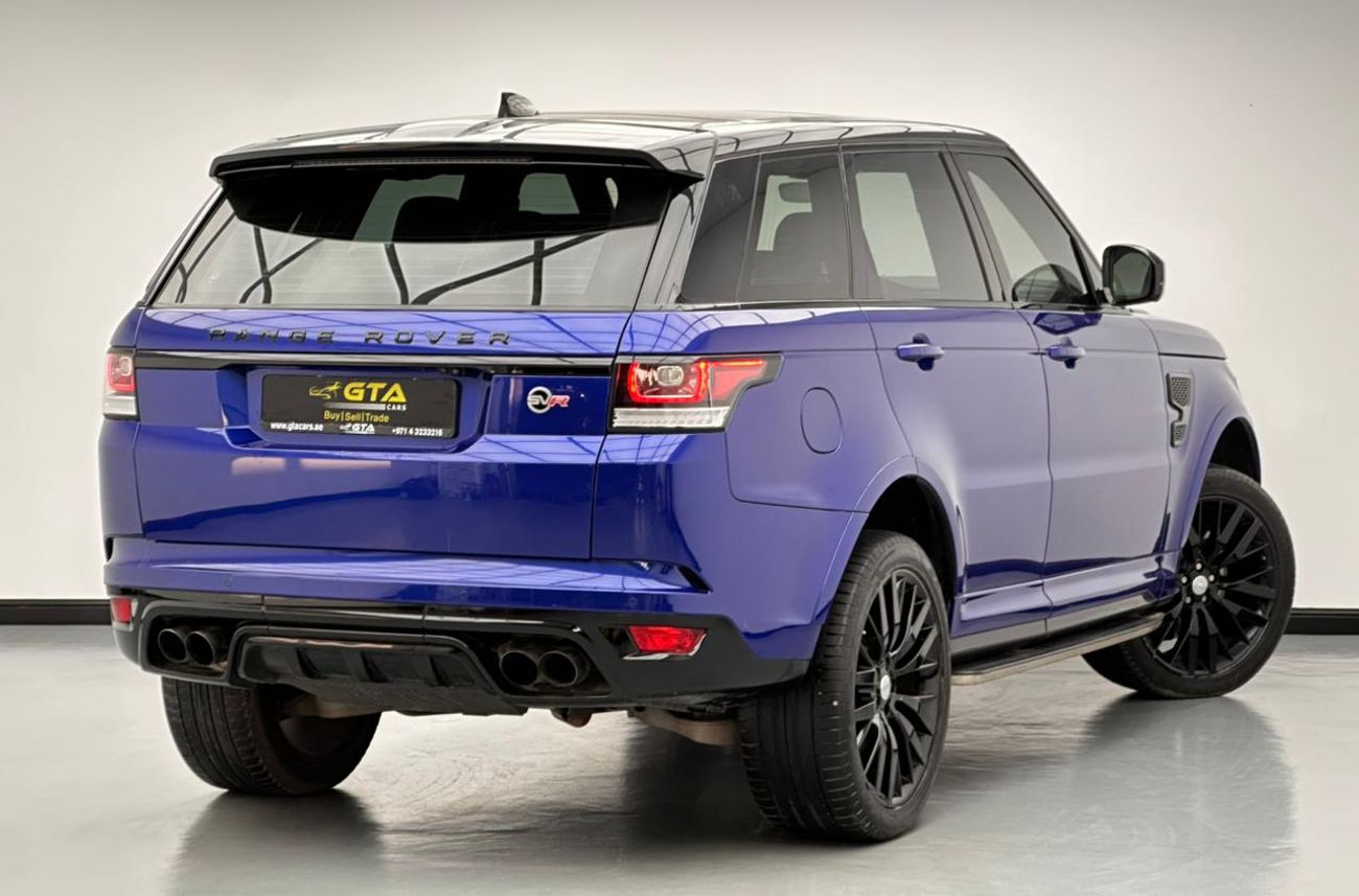 لاند روفر رينج روفر سبورت 2017 Range Rover Sport SVR, Full Service History, Excellent Condition, GCC