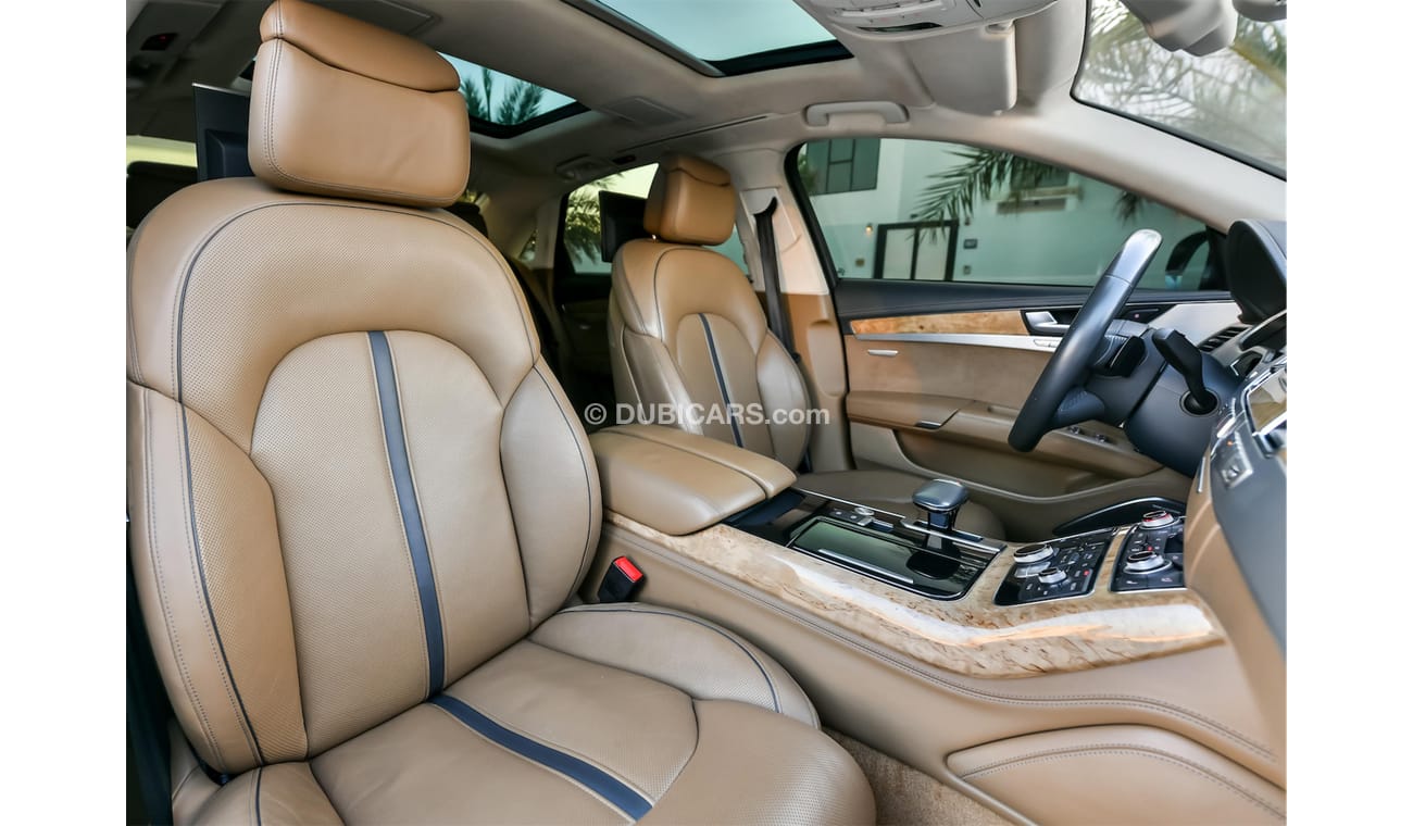Audi A8 W12 - Full Service History! - Top Of The Range! - Whopping 500HP! - AED 1,758 PM - 0% DP