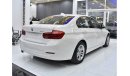 بي أم دبليو 318 EXCELLENT DEAL for our BMW 318i ( 2017 Model ) in White Color GCC Specs