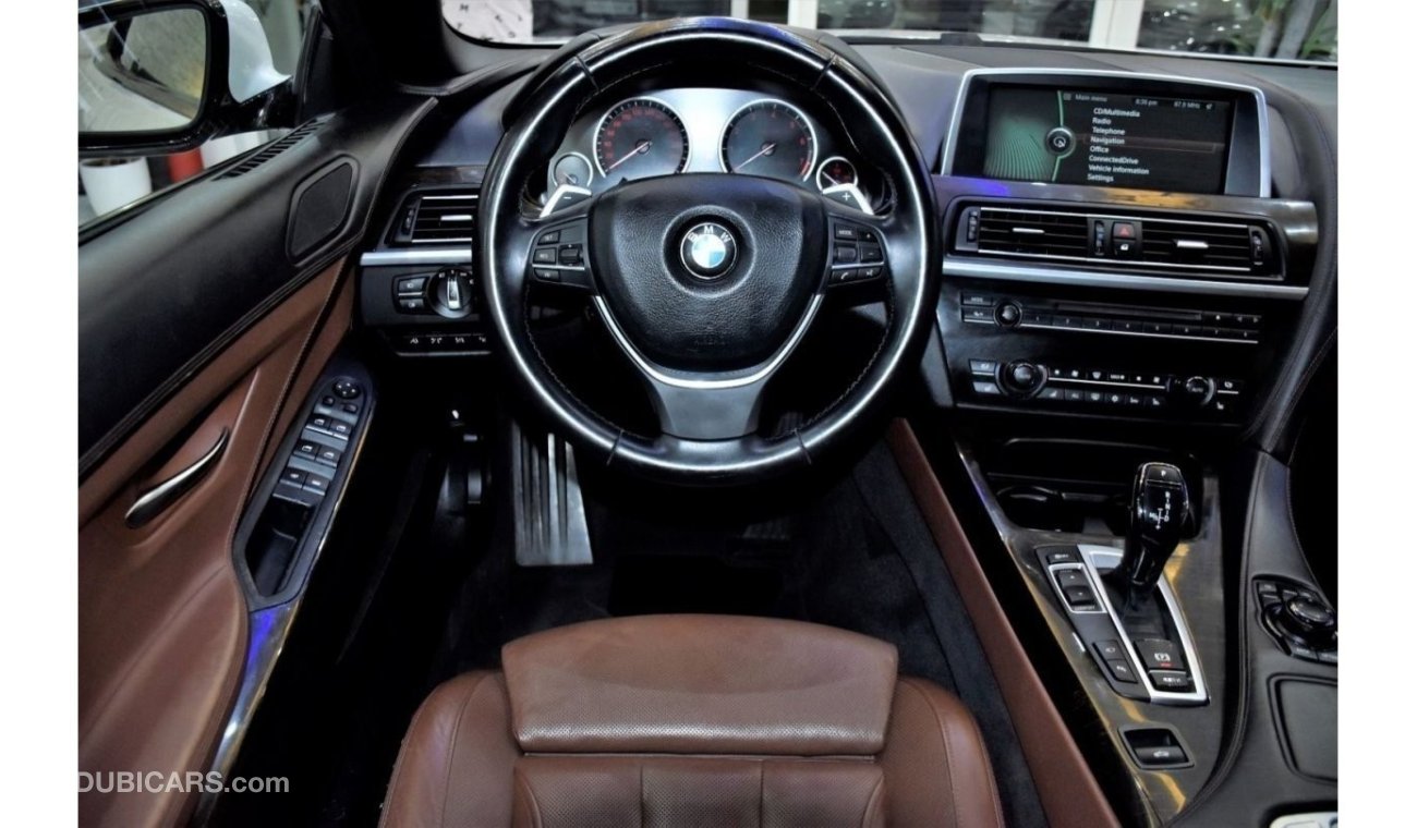 BMW 650i EXCELLENT DEAL for our BMW 650i CONVERTIBLE ( 2011 Model ) in White Color GCC Specs