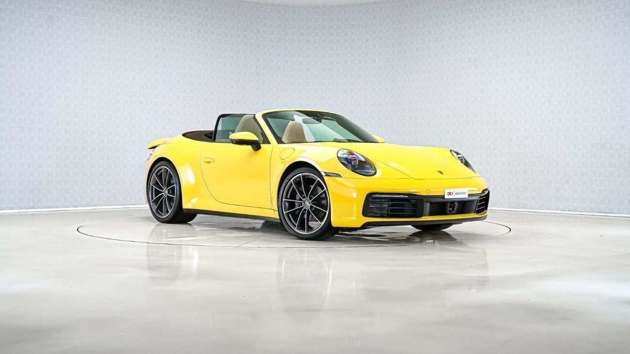 Porsche 911 Special Offer | AED 8,499 PM | Low KM, Up to 3 Years Warranty | 2024 Porsche 911 Carrera Cabriolet