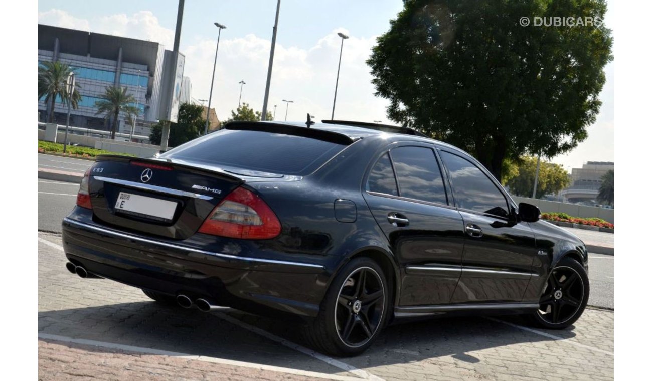 Mercedes-Benz E 63 AMG Fully Loaded in Excellent Condition