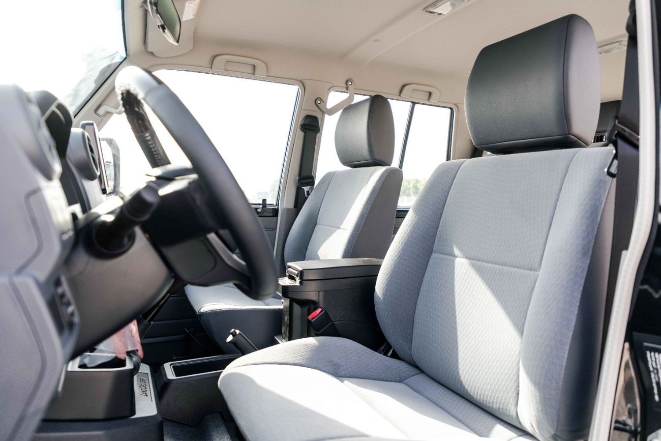 Toyota Land Cruiser LC76 Hardtop LX 4.0L - Manual - Attitude Black Inside Bluish Grey | Export Only