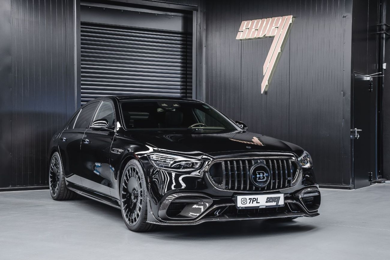 مرسيدس بنز S 63 AMG BRABUS B930 + Ceramic Brakes + Bur 4D + Carbon Interior