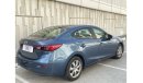 Mazda 3 1.6L | GCC | FREE 2 YEAR WARRANTY | FREE REGISTRATION | 1 YEAR COMPREHENSIVE INSURANCE