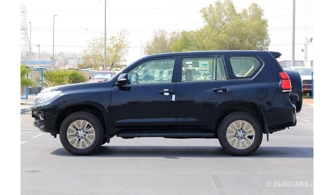 تويوتا برادو 2021 Toyota Prado 2.7L V4 AT TX-L Spare-Up - Black | Export Only