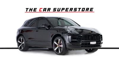 Porsche Macan S 3.0L (340 HP) Black On Black-21 Inch Rims-Red Brake Calipers-Low Mileage