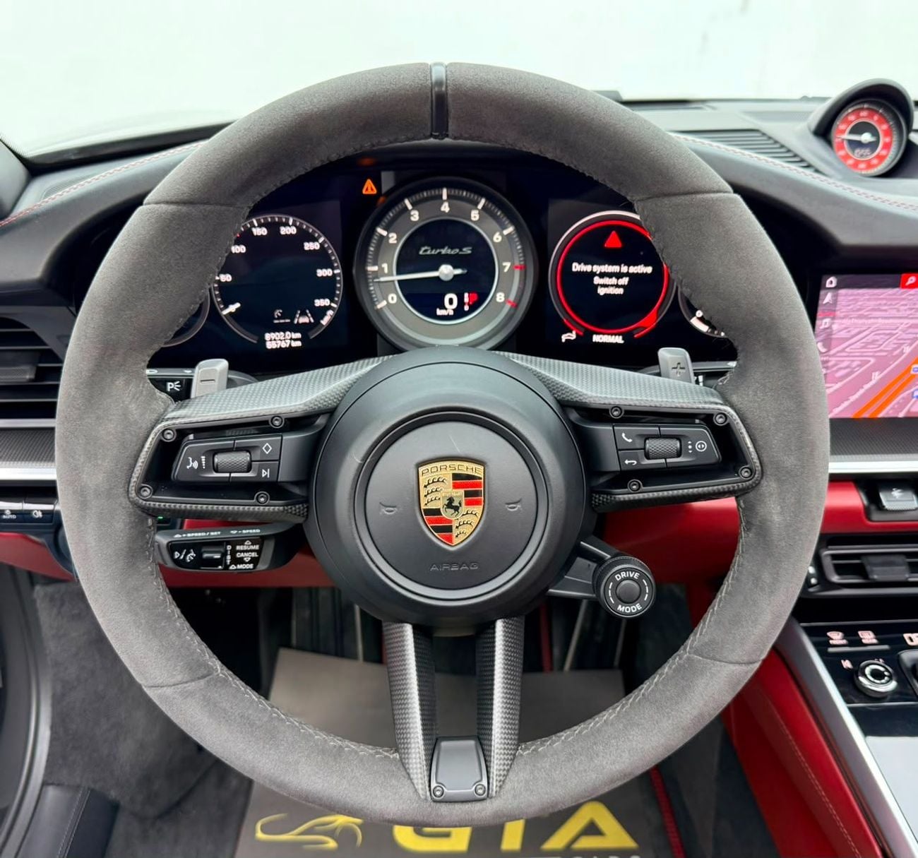 بورش 911 2021 Porsche 911 Turbo S Cabriolet, Warranty, Full Porsche Service History, Excellent Condition, GCC